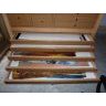 Meuble atelier atelier avec tiroirs feuilles peinture grands formats