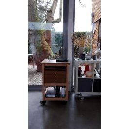 Kleiner Schreibtisch Auboi drei Schubladen Yvetot