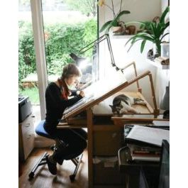 Aurélie Dufour Sèvres Werkstattmöbel für die Schmuckkreation