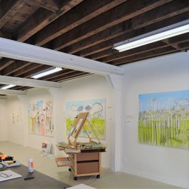 Kunstateliermöbel Auboi Galerie Duchamps Yvetot