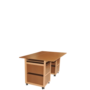 Werkstatttisch mit Schubladen XL für Nähprojekte